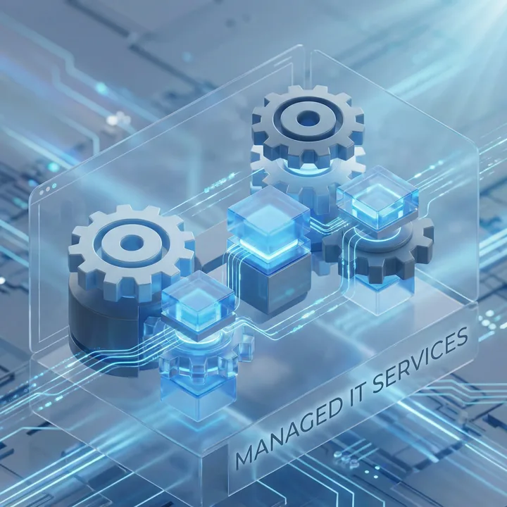 Managed IT services dashboard